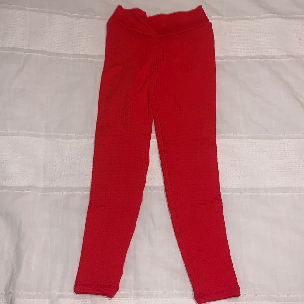Textured workout pants - size small - never worn!